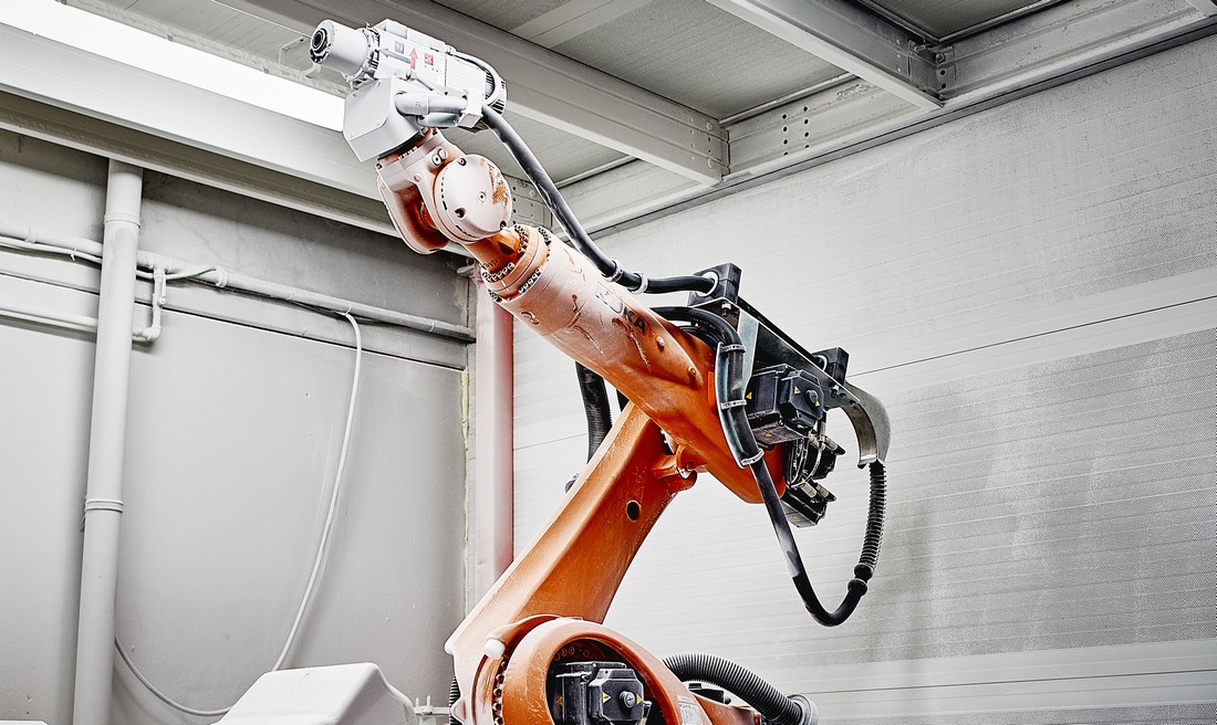 Usinage robotisé